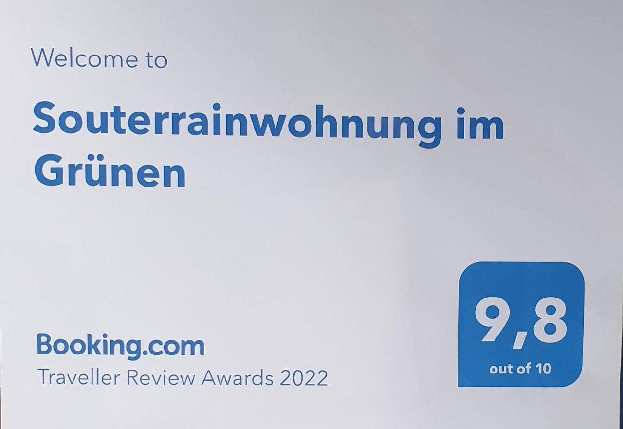 Souterrainwohnung Im Gruenen Witten Ngoại thất bức ảnh